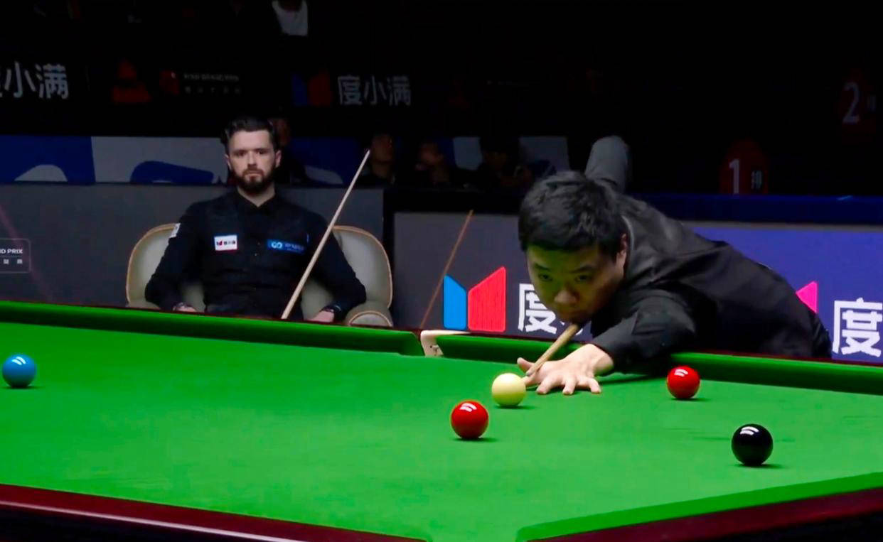 他展现出了, 攻中中断 他展现出了, 攻中中断